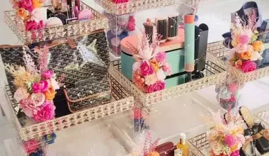 Seserahan Model Sparkling Crystal Tray by Chloris