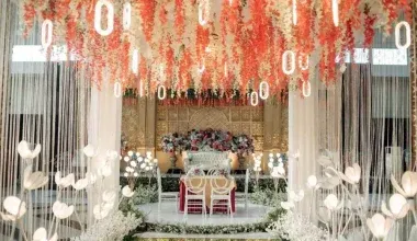 Dekorasi Venue Pernikahan Anday & Andika by Fairuz Wedding Decore