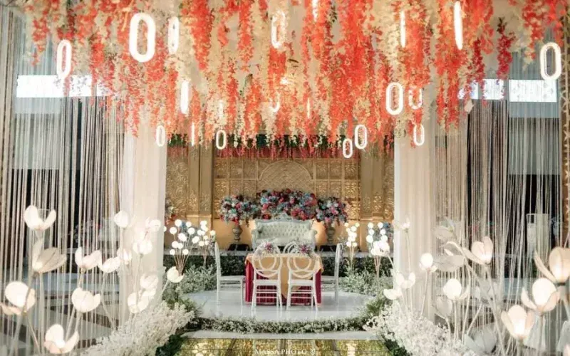 Dekorasi Venue Pernikahan Anday & Andika by Fairuz Wedding Decore