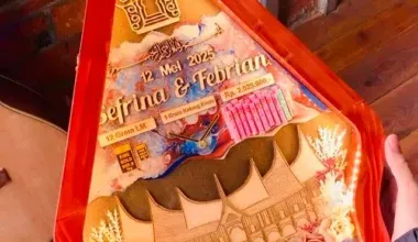 Frame Mahar Bertemakan Jawa di Tangsel by Aprillia Studio