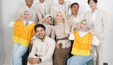 Kekompakan tim dari Palawa Affairs Serang