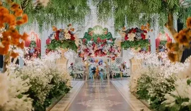 Cantiknya Dekorasi Pernikahan di SKI Cilegon by Haddin